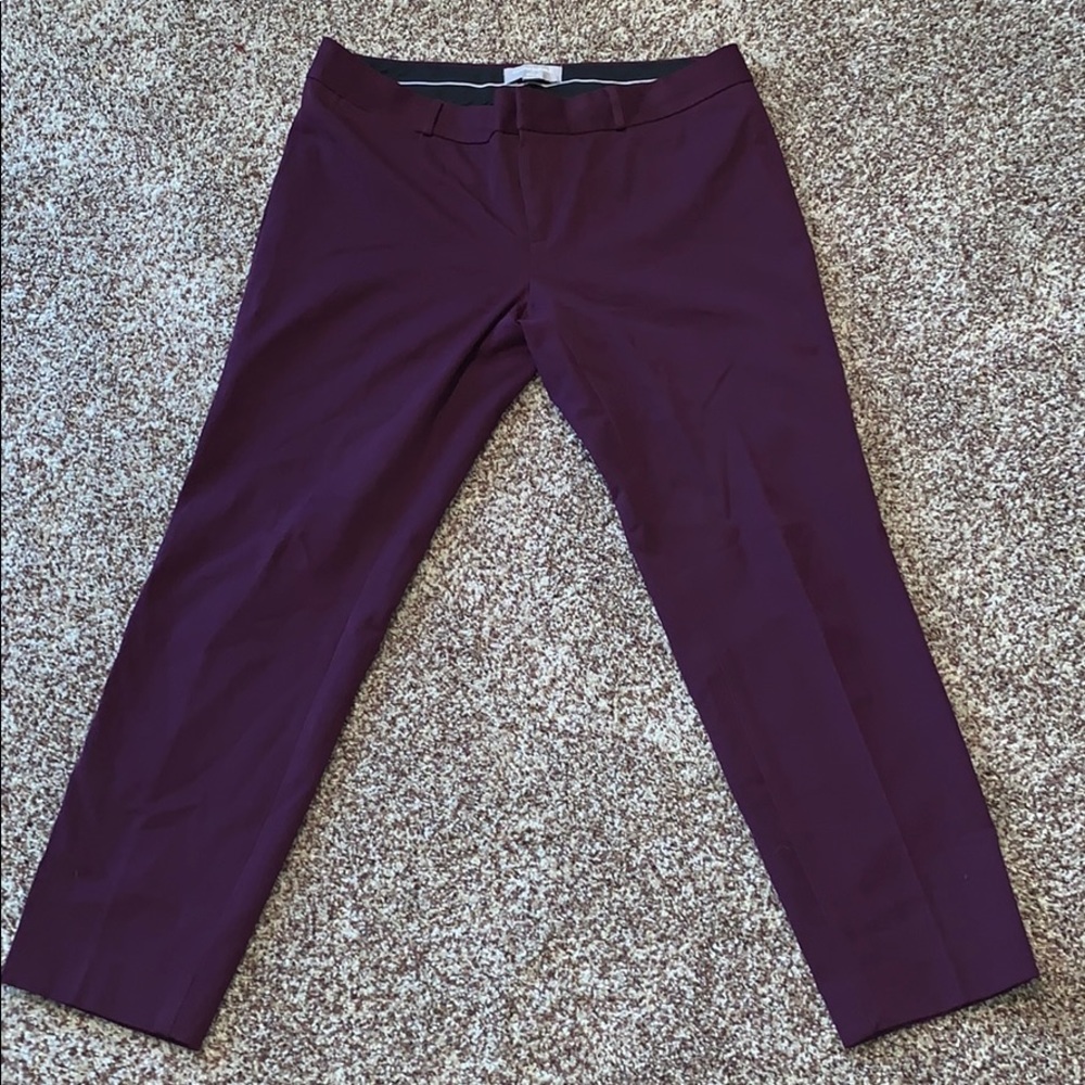 Burgundy/purple Banana Republic pants size 12